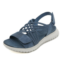 Cecilia | Orthopädisch Verstellbar Sandalen – Blau