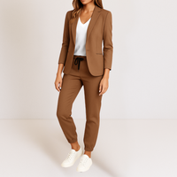 Ulrika - Leichter Jumpsuit – Braun