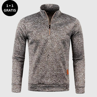 DALTON - bequemer und eleganter Pullover – Braun
