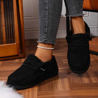 Snuggleez™ - Warme Kuschelige Weiche Hausschuhe – Schwarz