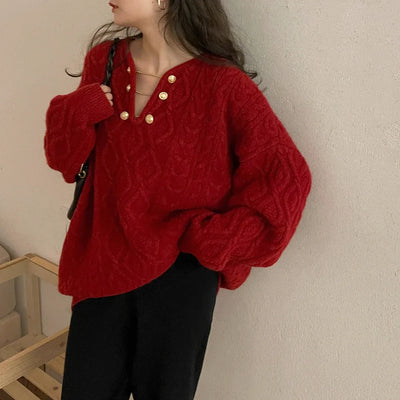 Tyra - Eleganter Gemütlicher Pullover