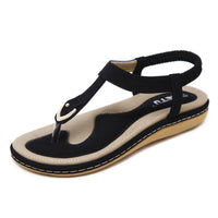 Rita™ | Bequeme orthopädische Sandalen – Schwarz