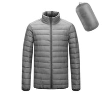 Simon | Leichte Baumwolljacke – Hellgrau