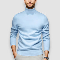 Empire | Turtleneck Sweater – Blau