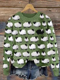 Lina™ | Pullover für die Feiertage – Grün
