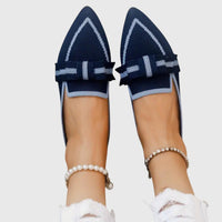 Livia | Komfortable Schuhe Damenmode – Königsblau