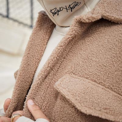 Jobert | Modischer Winter-Fleece-Mantel für Männer