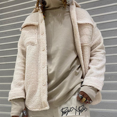 Jobert | Modischer Winter-Fleece-Mantel für Männer