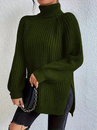 Houstona Turtleneck – Oliv