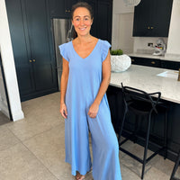 Naomi™ | Eleganter Jumpsuit für jeden Tag – Hellblau