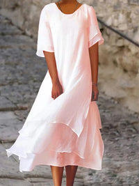 Bella | Elegantes & einzigartiges Kleid – Rosa