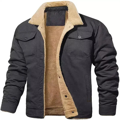 Sige | Warme Herren Bomberjacke aus Wolle