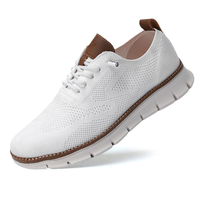 Herren Stilvolle Bequeme Schuhe | Atmungsaktiv – Weiß