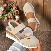 Adriana | Orthopädisch Verstellbar Sandalen – Weiß