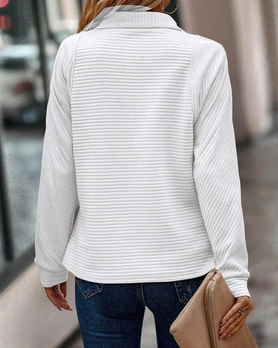 Amie - Stylischer V-Ausschnitt Pullover