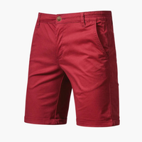 Smarte Casual Shorts in für Herren - bequem & stylish – Rot