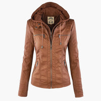 Kapuzenhülle Jacke für Damen – Khaki