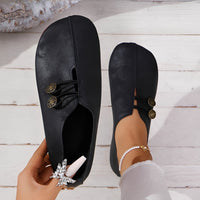 Bathilde - Komfortable Damenschuhe – Schwarz