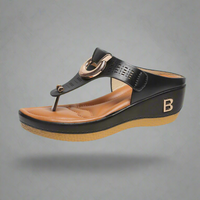 Norlaine | Orthopädische Sandalen für den Sommerkomfort – Schwarz