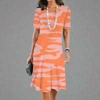 Urswinda | Elegantes Farbverlauf-Sommerkleid – 5ZNBW
