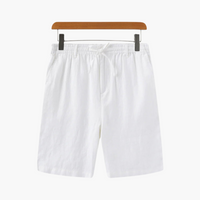 Leichte Sommer Shorts für Herren - bequem & vielseitig tragbar – Weiß