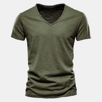 Joachim™  | Tidlös Baumwoll-T-Shirt (2+1 GRATIS) – Grün