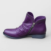 Karin™ | Bequeme orthopädische Stiefel – Violett