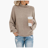 Carina | Klassischer Strickpullover – Beige