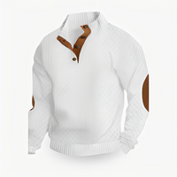 Jonel - Stilvoller und bequemer Herrenpullover – Weiß