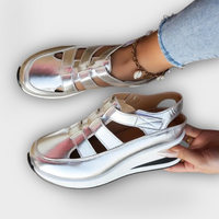 Anita™ | Ergonomische Komfort-Sandalen – Silber