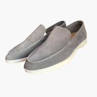 Wildleder Loafers für Herren – Grau