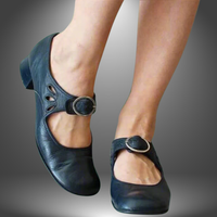 Nayara | Schmerzfreier Stützschuh – Blau