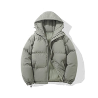 Felisha - Bequeme Kapuzenjacke – Hellgrau