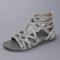 Seraphina | Elegante Sandalen mit Komforteffekt – Zebramuster