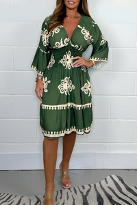 Thessara | Bohemian Summer Style – Olivgrün