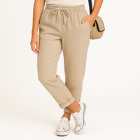 Michelle™ | Frühlingshose – Beige