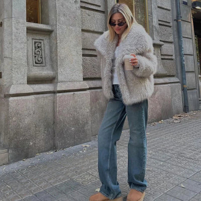Withese | Kurze Pelzjacke für Damen