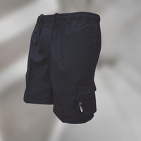 Cargo Shorts für Herren - Wasserdichte Sommerhose für Herren – Schwarz