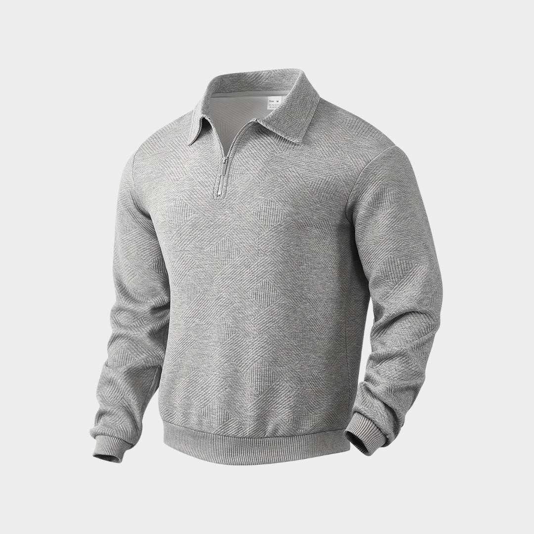 Verner - Premium Pullover mit Viertelreißverschluss