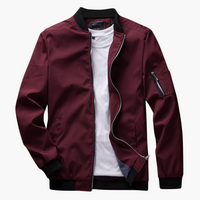 Braven | Stilvolle Bomber Jacke – Rot