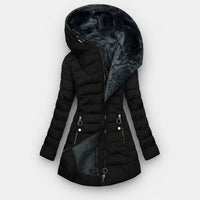 Elise™ – Bequemer Wintermantel für Damen Zeitloses Design – Schwarz