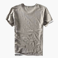 Sander | Bequemes T-Shirt in Hoher Qualität – Taubenblau
