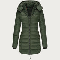 Simone™ | Wasserdichte Winterjacke für Damen – Grün