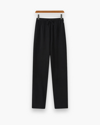 Herren Bequeme Hose | Slim Fit – Schwarz