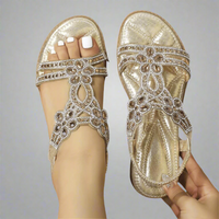Delinda | Elegante Sandalen für maximalen Komfort – Gold
