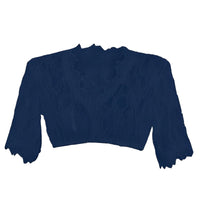 Bonnie - Dirndlbluse im modernen Look – Blau