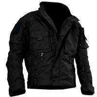 Diego | Taktische Outdoor-Jacke – Schwarz