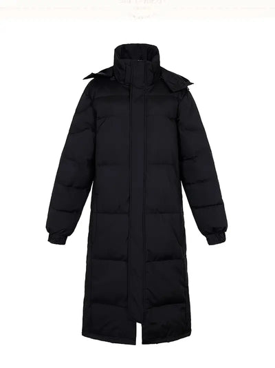 Dishce | Warme lange gesteppte Winterjacke für Männer