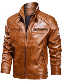 Die Julian Lederjacke – Braun