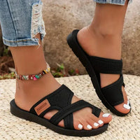Elody | Orthopädischer Slipper™ – Schwarz